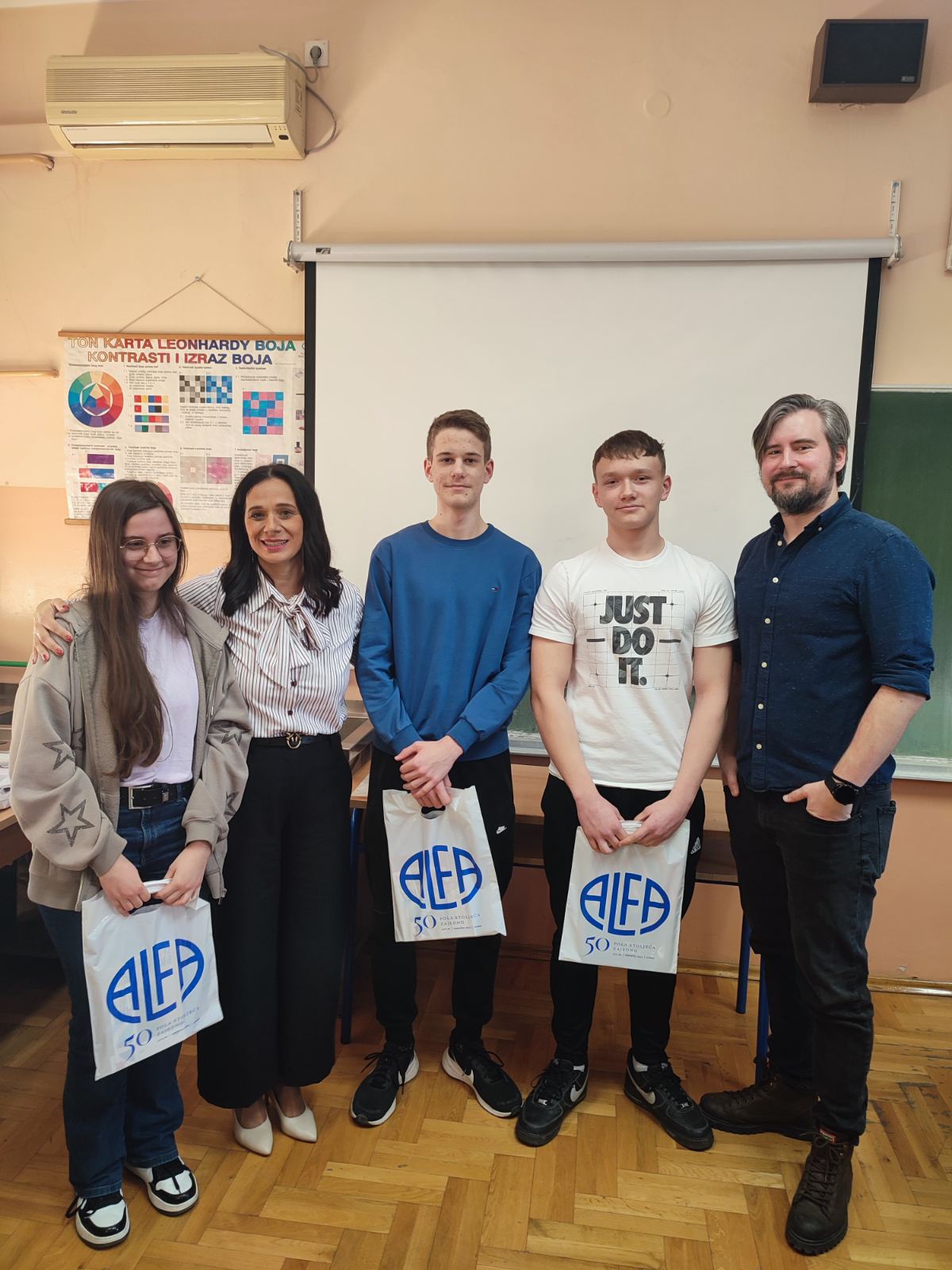 Gimnazijalci na engleskom