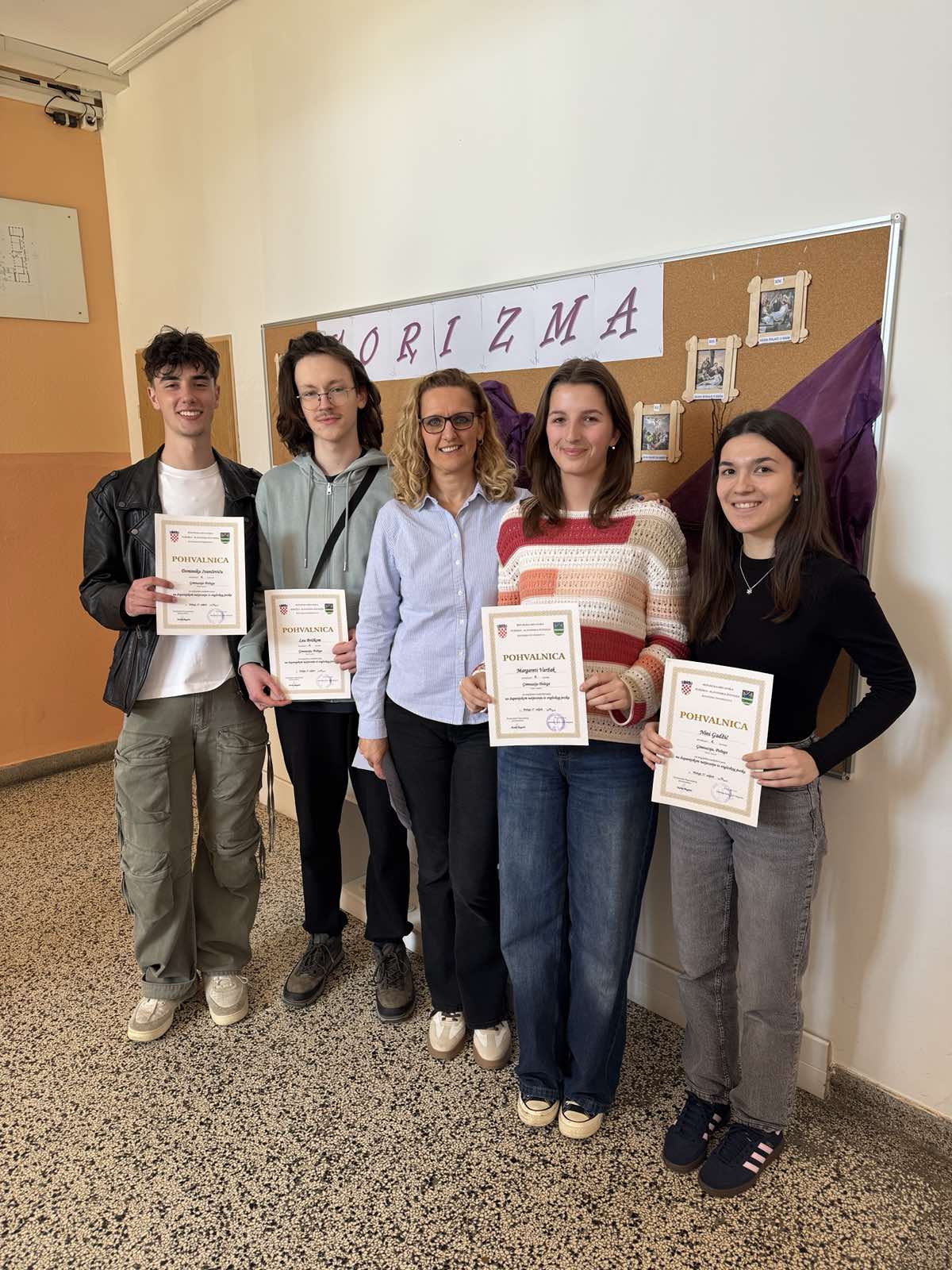 Gimnazijalci na engleskom