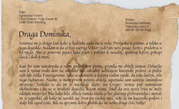 Pismo nadahnuto Kafkinom Preobrazbom izradile su Mirta Puss, Ana Gotovac i Lucija Došen.