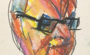 Portret Matka Peića autora Predaraga Golla (Izvor: https://digitalna.nsk.hr/?pr=i&amp;id=612933) 