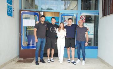 Ekipa Gimnazije Požega na državnom iz fizike