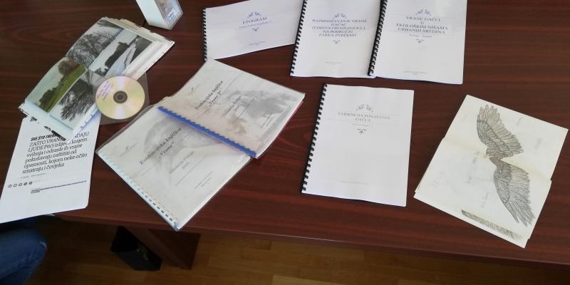 Cjelovita dokumentacija i rezultati višegodišnjeg istraživanja vrana. Foto: Ana Krbanja