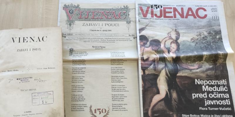 Časopis "Vijenac" - nekad i sad