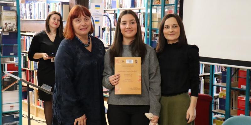 Evi uručena nagrada Mali Galović (Foto: koprivnica.hr)